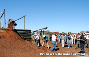 Entre Ríos: Congreso de Floricultura. Visita a La Rosada Forestal