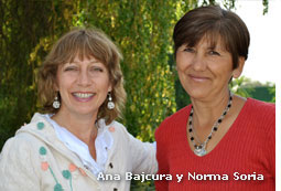 Ana Bajcura y Norma Soria