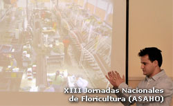 XIII Jornadas Nacionales de Floricultura. Juan Carlos Cevallos.