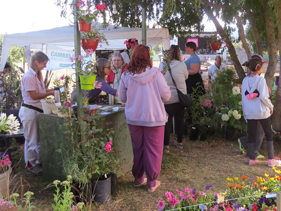 Fiesta de fin de año organizada por la Asociación Argentina de Floricultores y Viveristas, en Buenos Aires