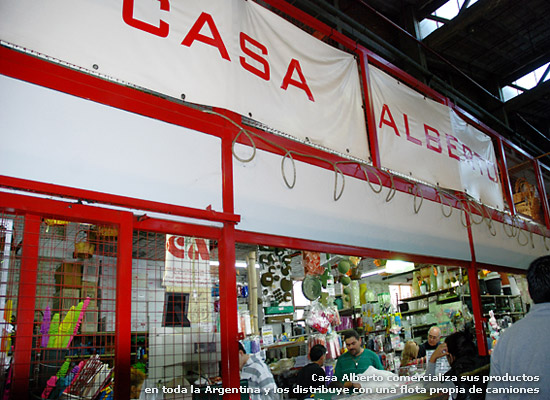 Casa Alberto comercializa sus productos en toda la Argentina y los distribuye con una flota propia de camiones