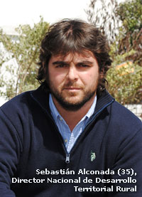 Sebastián Alconada, Director Nacional de Desorrollo Territorial Rural