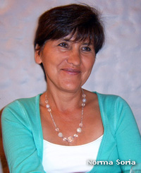 Viverista y paisajista Norma Soria, presidenta de la Cámara